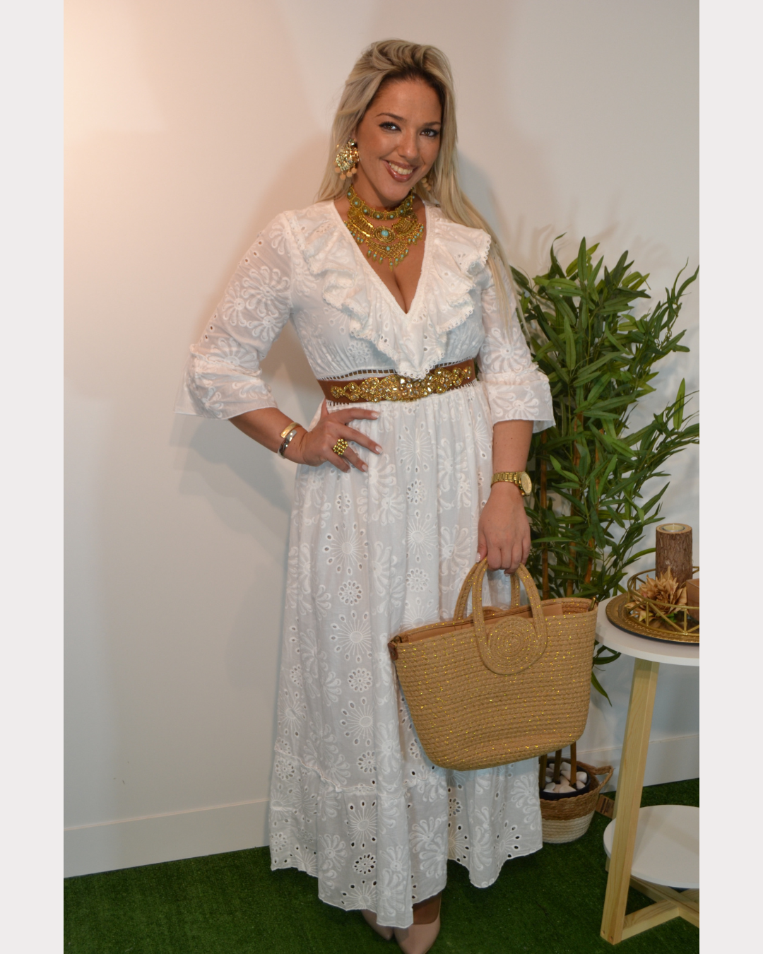 Vestido Branco VD040