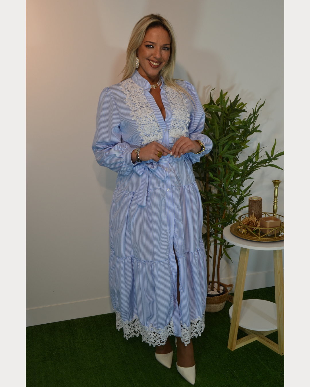 Vestido Azul VD041