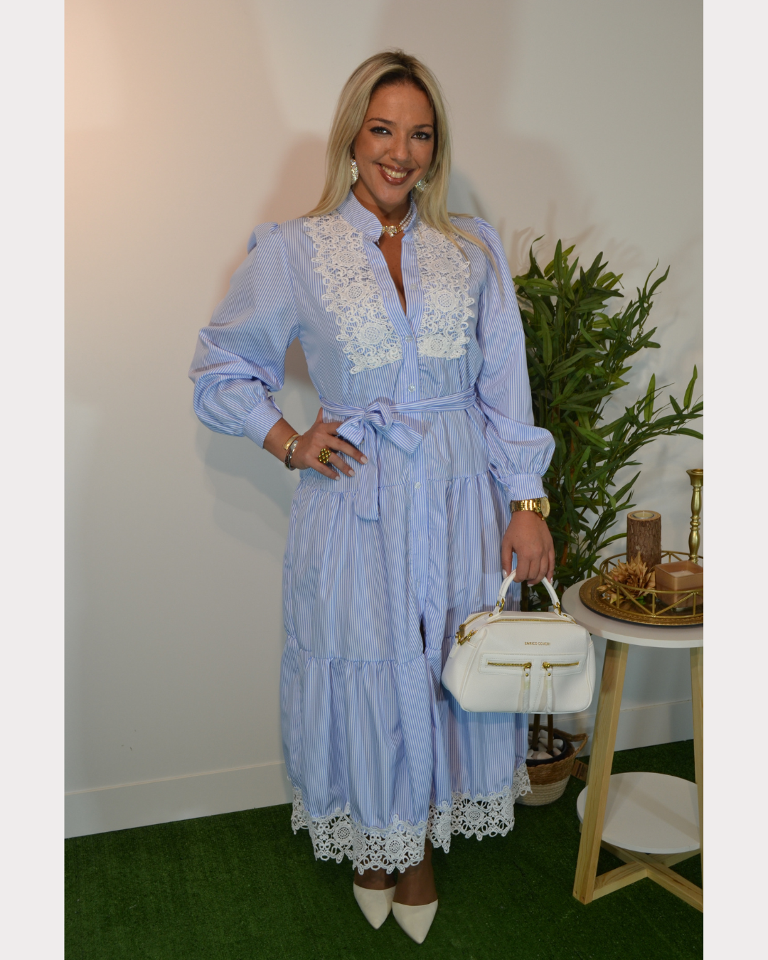 Vestido Azul VD041