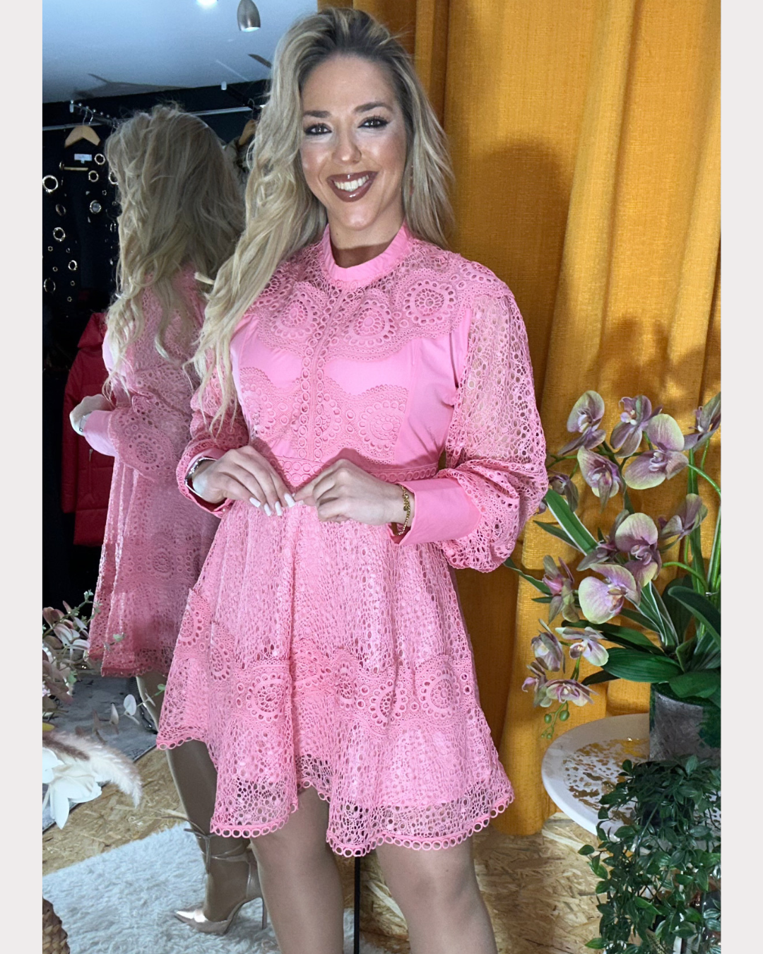 Vestido Rosa VD022