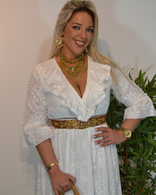 Vestido Branco VD040