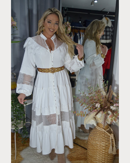 Vestido Branco VD006